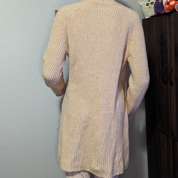 Universal Thread Long Peach Cardigan Sweater XS GUC - Picture 4 of 5